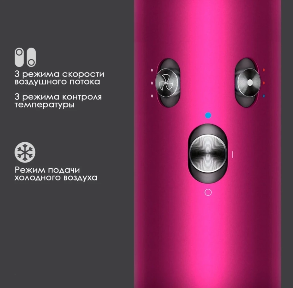 Стайлер Dyson Airwrap Complete Long HS05 Prussian blue / Topaz orange + Кейс