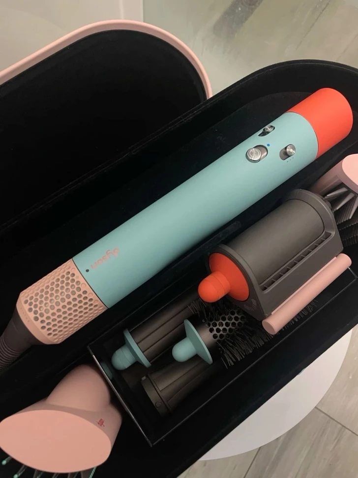 Стайлер Dyson Airwrap Complete Long HS05 Painted Pottery Pop / Тиффани + Кейс