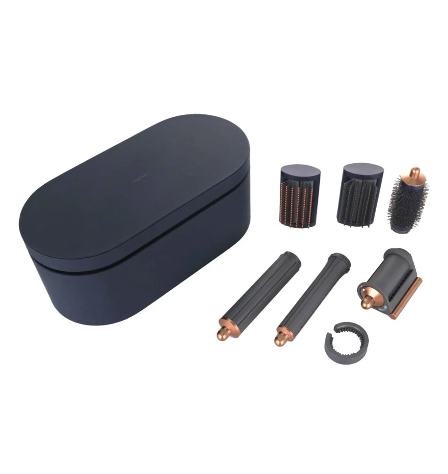 Стайлер Dyson Airwrap Complete Long HS05 Dark Blue/Copper (Синий/Медь) + Кейс
