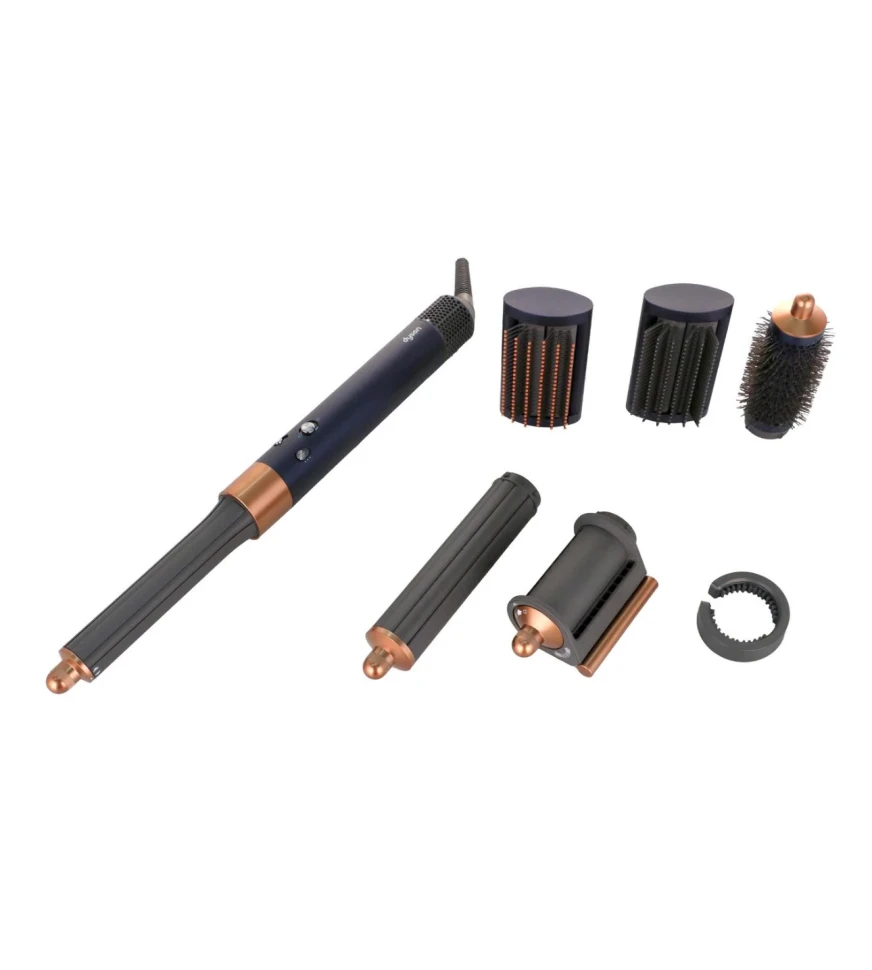 Стайлер Dyson Airwrap Complete Long HS05 Dark Blue/Copper (Синий/Медь) + Кейс
