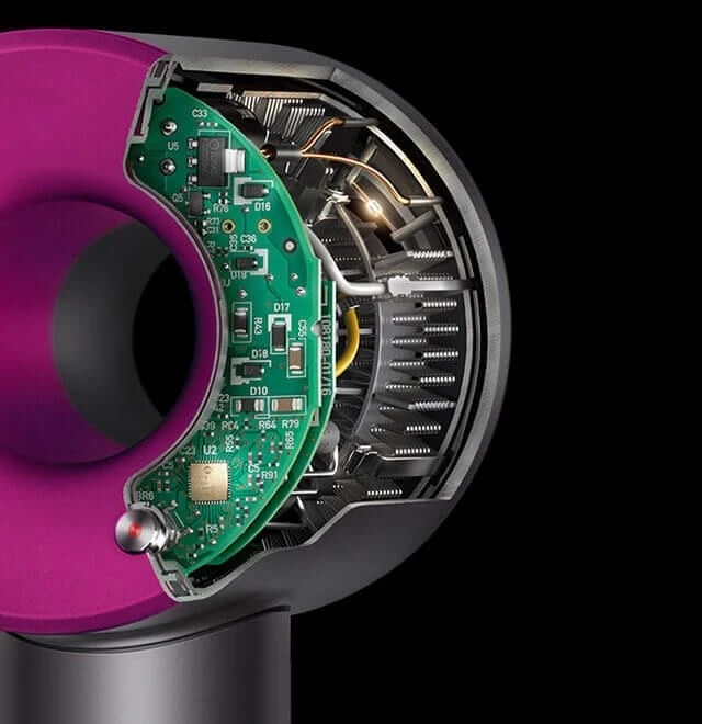 Фен Dyson Supersonic HD03, Белый, 4 насадки