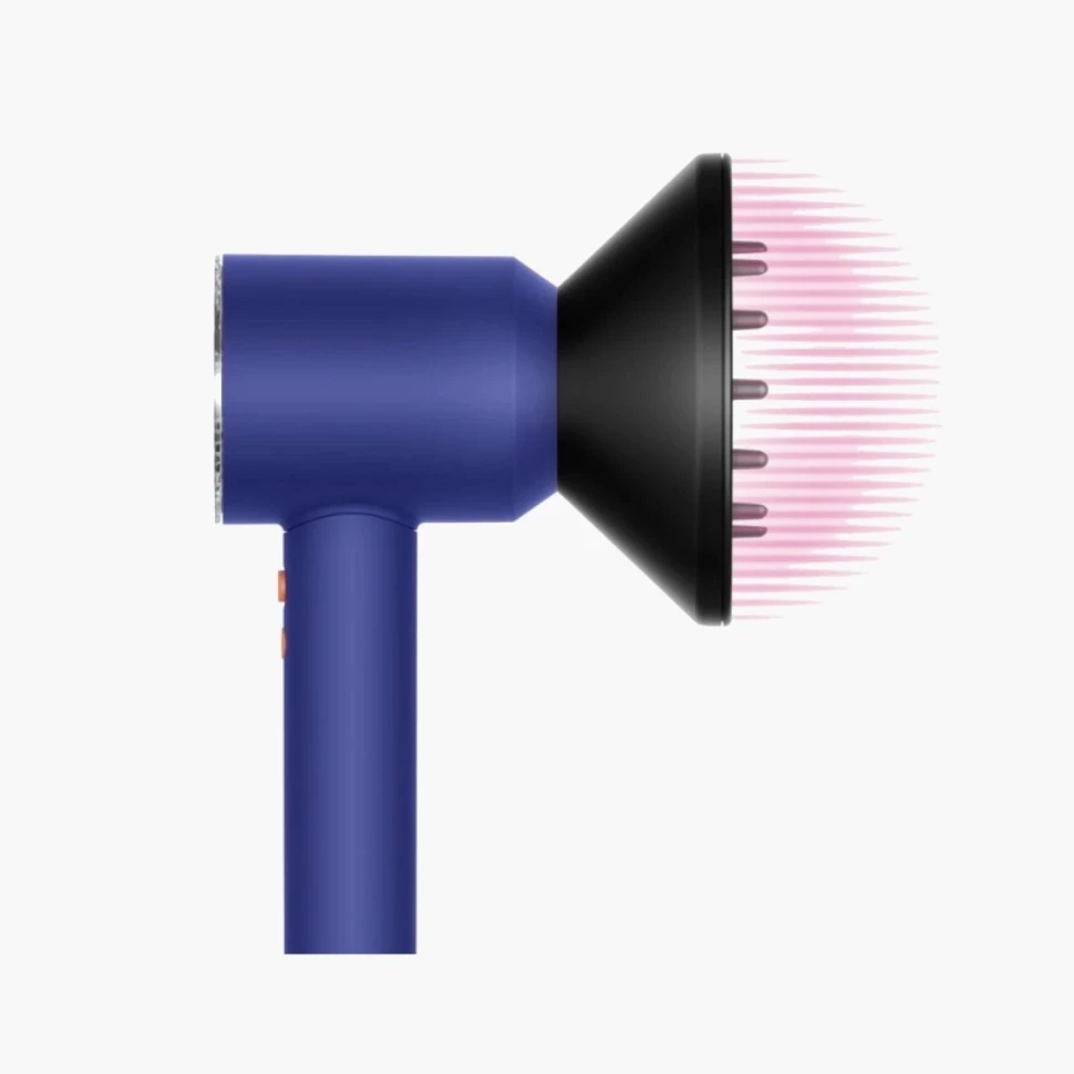 Фен Dyson Supersonic HD16, Nural Vinca Blue/Topaz orange (Синий)