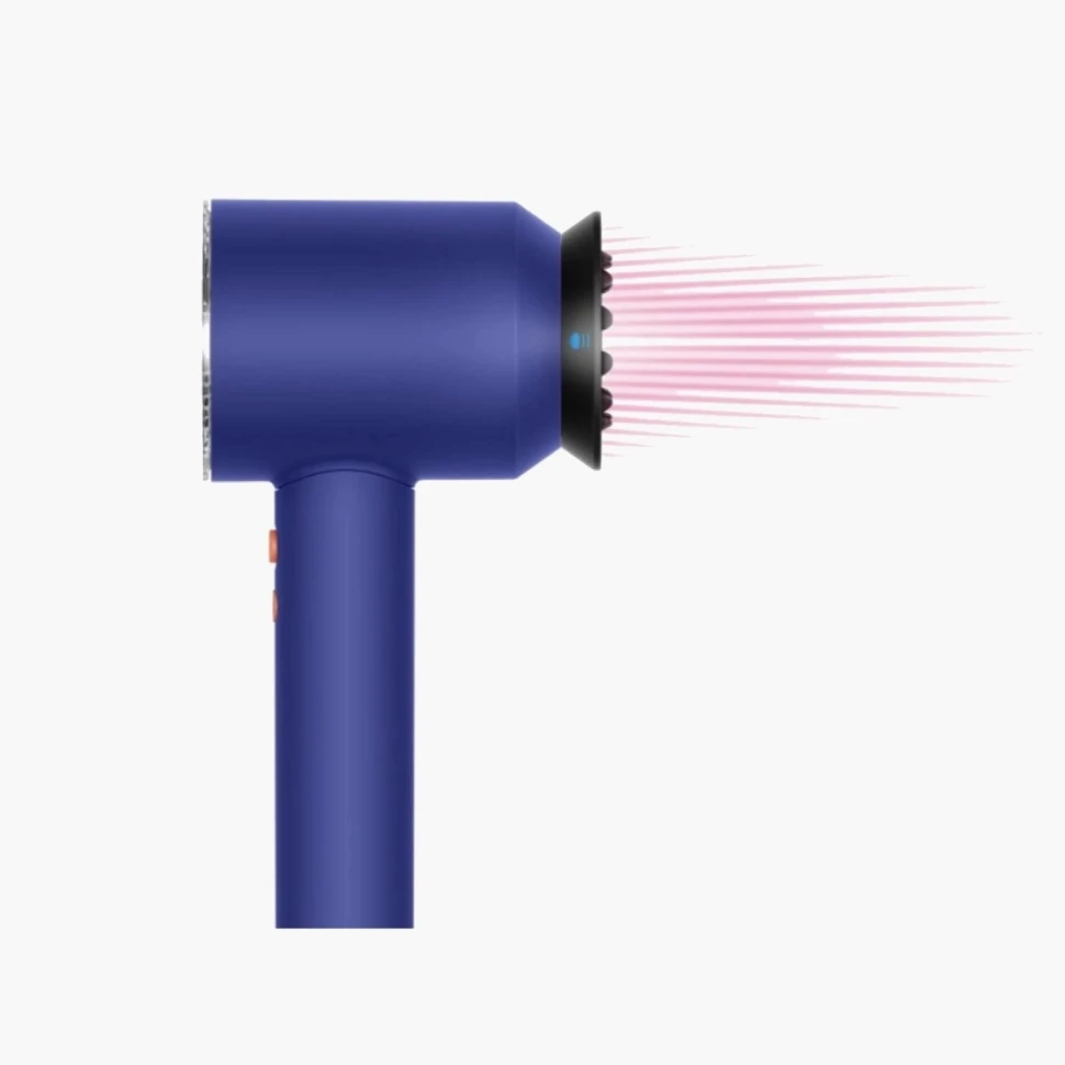 Фен Dyson Supersonic HD16, Nural Vinca Blue/Topaz orange (Синий)