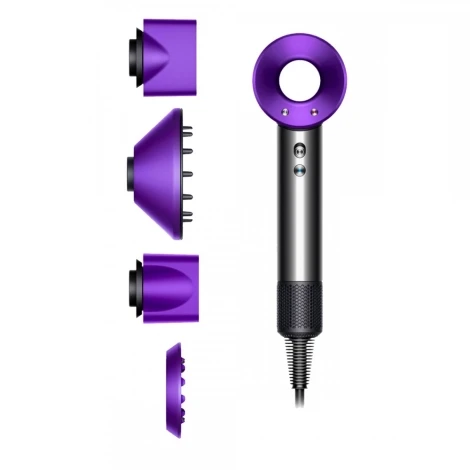 Фен Dyson Supersonic HD03, Purple, 4 насадки