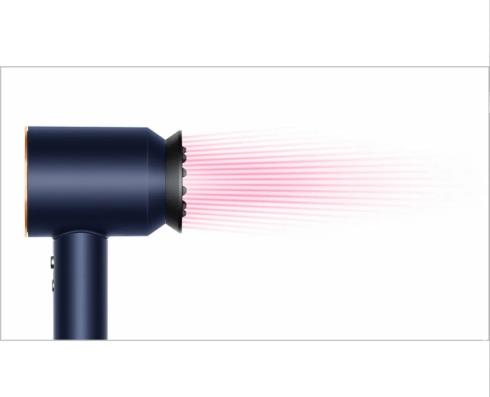 Фен Dyson Supersonic HD15, Синий/Бронзовый