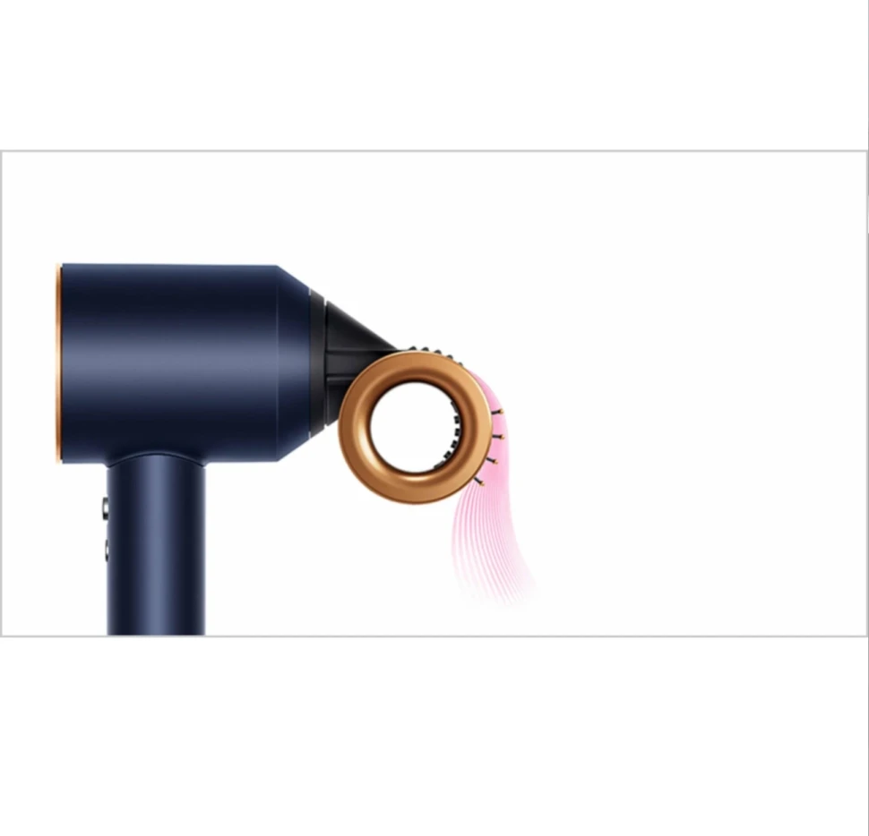 Фен Dyson Supersonic HD15, Синий/Бронзовый